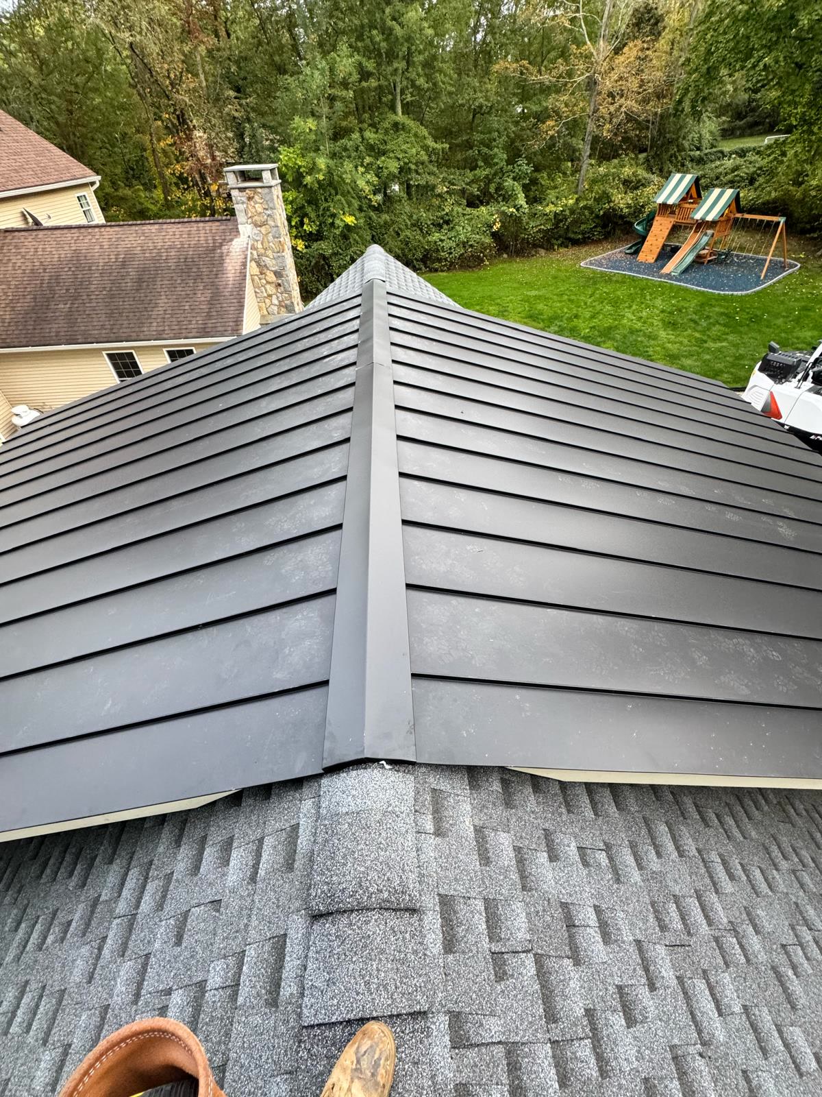 Detalle de Techo de Metal Standing Seam