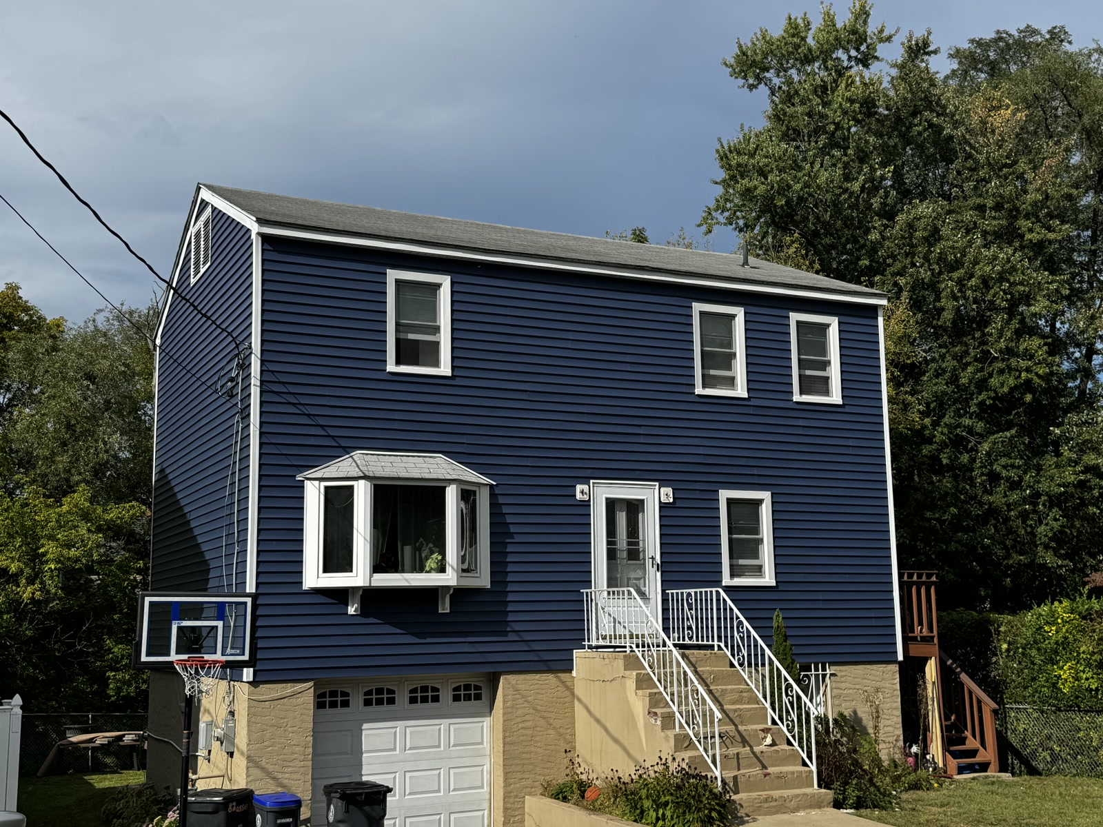 Proyecto de Siding Vinilo Azul